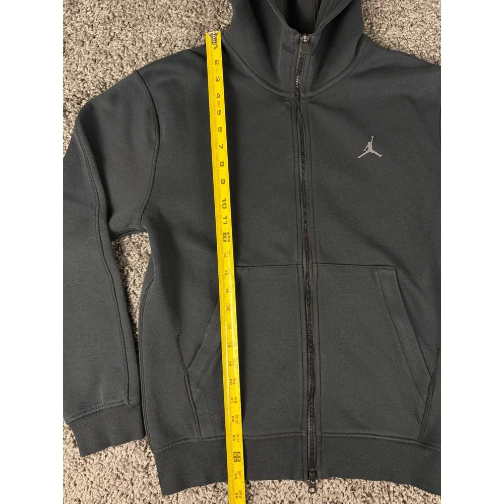 Jordan Sport Dri-FIT Mens Full Zip Hoodie Black Jumpman Sweatshirt XS